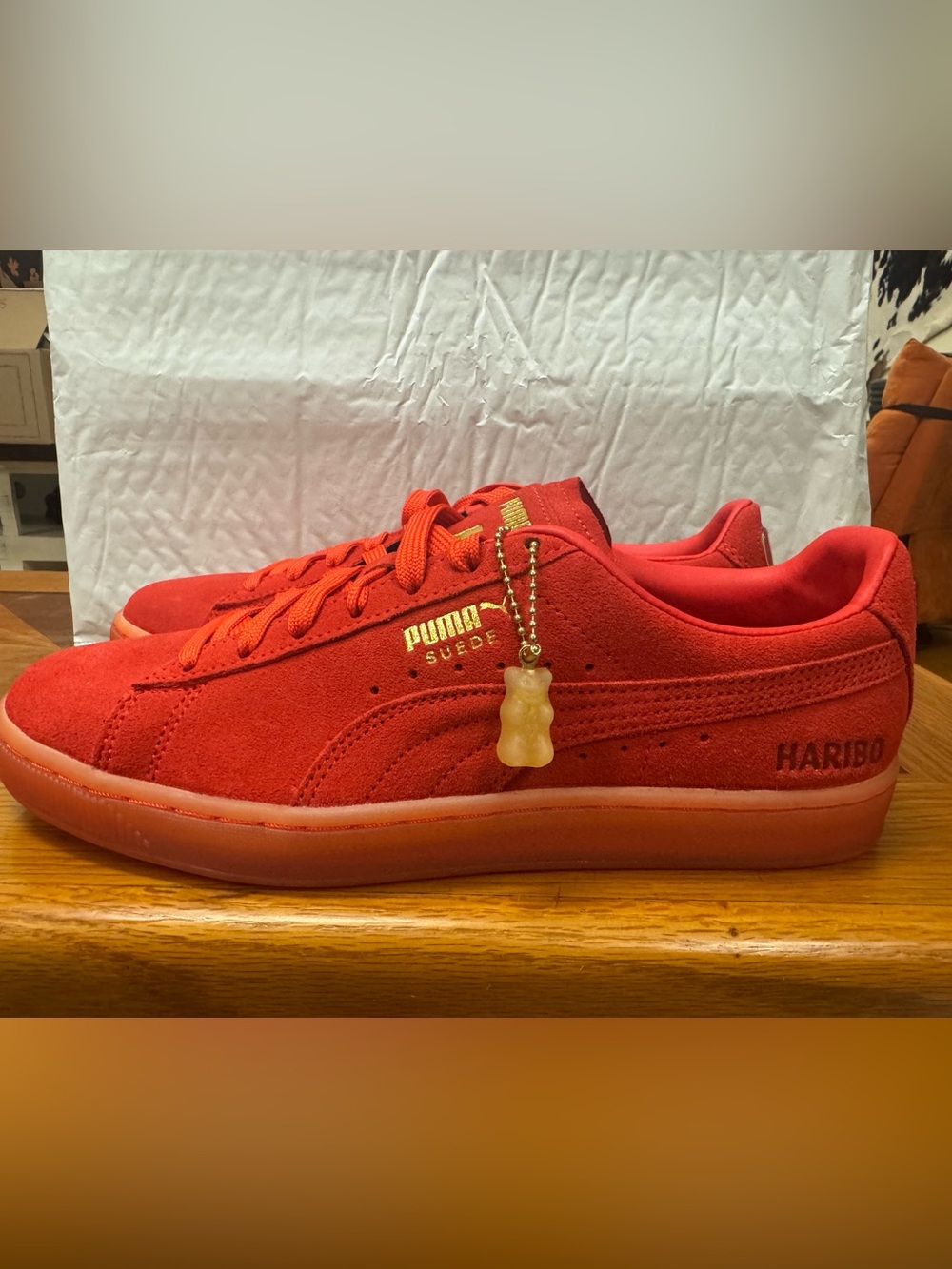 Puma Suede Women’s Shoes in Red